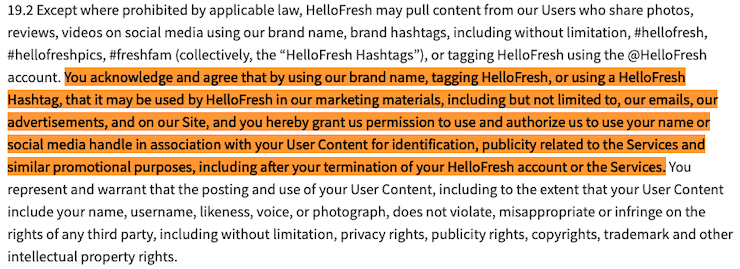 Hello-Fresh-testimonial-disclaimer-in-terms-and-conditions